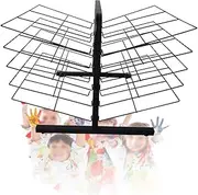 Art Drying Rack,Classroom Drying Rack,Metal Art Work Storage Display Rack,10th Floor Space Saving Rack for Suitable for Drying Oil Paintings at Home and Art School