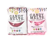 Bundle of Candy Melts, Red and Pink, 12 Ounces Each