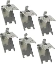 Beatifufu Refrigerator Shelf Clips Freezer Shelf Clips Clamp for Fridge Organiser