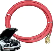 Refrigerant Charging Hose | R134a Refrigerant Recharge Kit 59 Inches,High-Pressure Auto AC Charger Pipe Tricolor for Good Air Tightness