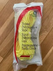 HELPING HANDS 50' Twisted Polypropylene Rope NEW