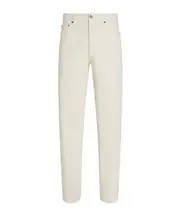 Zegna Stone-Washed Roccia Jeans 33,36,31,32 white