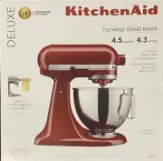 Kitchen Aid Artisan Tilt Head Stand Mixer Empire Red 4.5 Quart