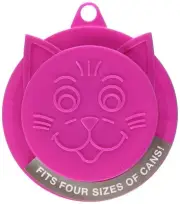 Petmate Kitty Caps Assorted Clip strip Canned Food Leftover Lids Colorful