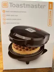 Toastmaster 4" Waffle Maker Mini New Model TM-46WMKL No UPC
