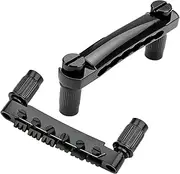 Kisangel 1 Set Electric Guitar Bridge Replacement Saddle Durable Construction for Accurate String Height Pitch for Various Musical Styles