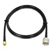 SMA Male to UHF PL-259 Male RG58 Coaxial Cable pigtail 1m for Handheld HAM & CB