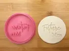 Future Mrs Wedding Party Engagement Cookie Fondant Embosser Stamp