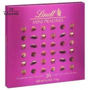 Mini Pralines, Assorted Chocolate Pralines with Premium Filling, Great for Gift