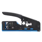 RJ45 Crimp Tool Kit Pass Through Ethernet Crimper For 8P 6P RJ Connec
