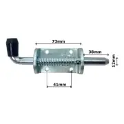 Spring Bolt Medium Zinc Plated RedCat BH839SBZPRC