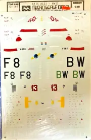 MicroScale Decal 1:72 - Axis Aces - WWII - 72-167 - Cl