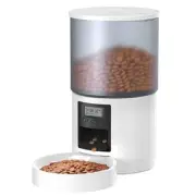 Automatic Cat Feeder- Auto Cat Food Dispenser Dog Feeder with 1-6 Meals Pet