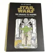 New Star Wars 100 Images to Inspire Creativity & Relaxation Art Therapy Hardback