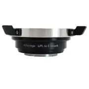 XPimage Locking Adapter for ARRI LPL Cine Lens to Sony E Mount A7RIV A7c2 Camera