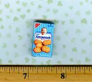 Dollhouse Miniature size VINTAGE Baby Teething Cookies Box