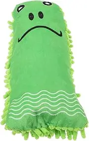 VERDANVERSE Cute Frog Plush Chew for Dogs Interactive Molar Cleaning Pet for Playtime and Training Soft Stuffed Animal for Pets of All Breeds