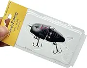 Bass Glide Bait, Swimbait Fishing Lure | Multi-Segment Joint Swimbait for Trout, Worry and Crappie with Lifelike Swimming