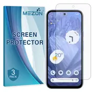 [3 Pack] Google Pixel 8a (6.1") Premium Clear Edge-to-Edge Full Coverage Hydrogel Screen Protector Film by MEZON (Pixel 8a, Hydrogel) – FREE EXPRESS