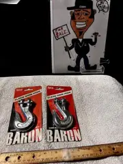 BARON C330-5/16 STEEL CLEVIS GRAB HOOK 2 TWO NEW IN PACK SEE FOR MORE INFO