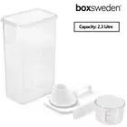 2.3L Airtight Food Storage Container Kitchen Pantry Organiser W/Measuring Cup