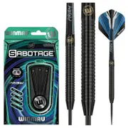 WINMAU Sabotage 90% Tungsten Alloy Darts Steel Tip 22g - 24g - 26g