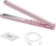 Travel Hair Straightener, USB Charging Straightener, Travel Styling Iron, Cordless Convenience, Safe And Easy To Use, 17x2.2x2.2cm For Women Girls Home
