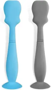 Baby Butt Paste Spatulas,2 Pcs Mini Rash Cream Brush,Silicone Diaper Cream Ap...