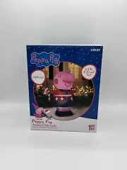 Gemmy Peppa Pig 4.5ft Christmas Inflatable lights up