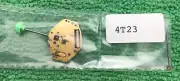 Miyota 4T23 Quartz Watch Movement With Stem, NOS