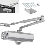Automatic Hydraulic Door Closer With Stop Device, Adjustable Spring Door Closer, Buffer Closed Commercial And Residential Use 25-45kg Door With Video