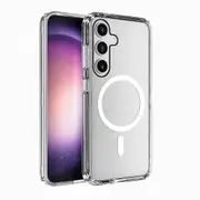 Samsung Galaxy S24 Plus Compatible Case Cover With Shockproof Transparent Compatible With Magsafe Technology
