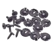 50er Set You.S Wheel Housing Clips Clamp + Torx Screws for Audi A7 - 4B0810171C (for: Audi)