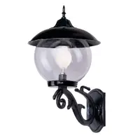 在飛比找momo購物網優惠-【彩渝】壁燈(鍋蓋透明球壁燈 防水戶外燈 可搭配LED 可客