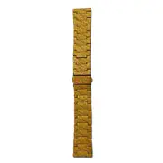 Catzon 20/22mm Solid Stainless Steel Metal Strap for Samsung S3/Huawei GT/GT2/Amazfit Watch-Gold