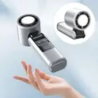 USB Powered Handheld Fan Digital Display Mini Fan Travel