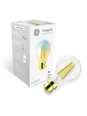 GE Imagine Sync 6.5W BC CCT LED Dimmable Smart Heritage A60 Globe