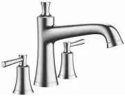Hansgrohe 04776 Joleena Deck Mounted Roman Tub Filler, - Chrome