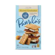 Pamela's Gluten-Free Honey Graham Crackers - Perfect for S'mores & Pies (6 Pack)