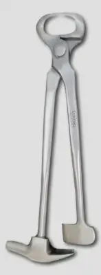 3 in 1 Multi Hoof Nipper Trimmer Cutter Hammer Clincher Farrier Tool 1011