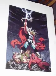 Thor Poster # 9 Civil War Daredevil Hercules by Michael Turner Mighty