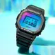 CASIO 卡西歐 G-SHOCK 彩虹蒸鍍 黃昏時分 漸變錶面電子錶 DW-5600SR-1