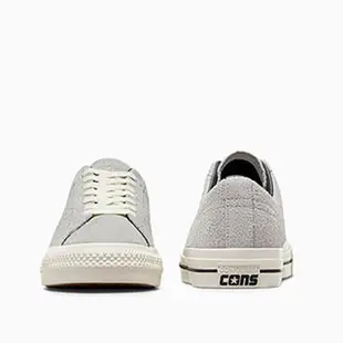 【CONVERSE】休閒鞋 男鞋 女鞋 帆布鞋 麂皮 ONE STAR PRO OX 白灰 A08128C