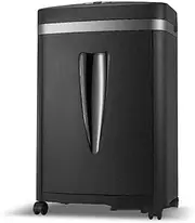 JSEIAJB Office Shredder Classic Grain Grade Card Shredding Staple Document Shredding