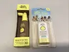 Sun Bum Scalp And Hair Mist And Baby Bum SPF50 Mineral Sunscreen Face Stick