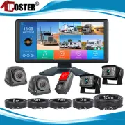5ch 10.36" Touchable Monitor DVR 1080P Backup camera For Truck Rear View Reverse