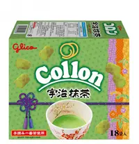 在飛比找松果購物優惠-+東瀛go+Glico collon 固力果 抹茶奶油捲心餅