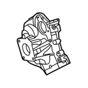 Mopar 68147524AB Engine Timing Cover Right, Upper, For 2014 2019 Gra for Jeep