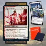 Strixhaven - White Humans Aggro Deck - MtG - incl. Deckbox-Sleeves