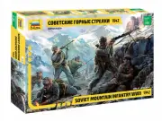 WW II SOVIET/RUSSIAN MOUNTAIN INFANTRY #3606 1/35 ZVEZDA